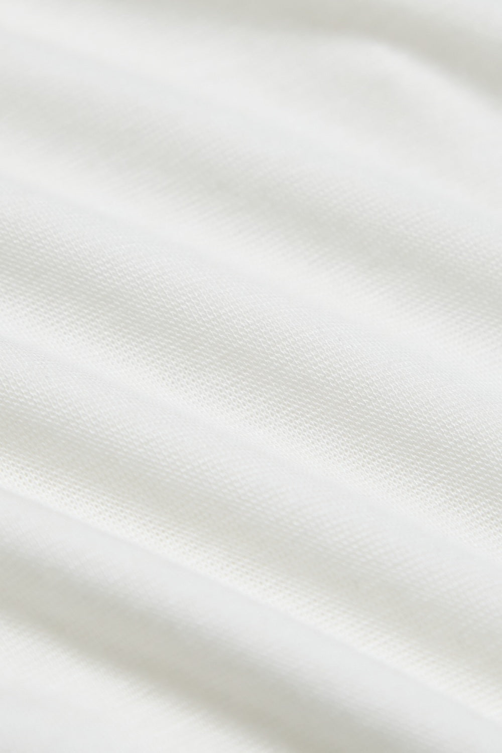 親膚透氣羊毛混紡鏤空挖背無袖上衣-白