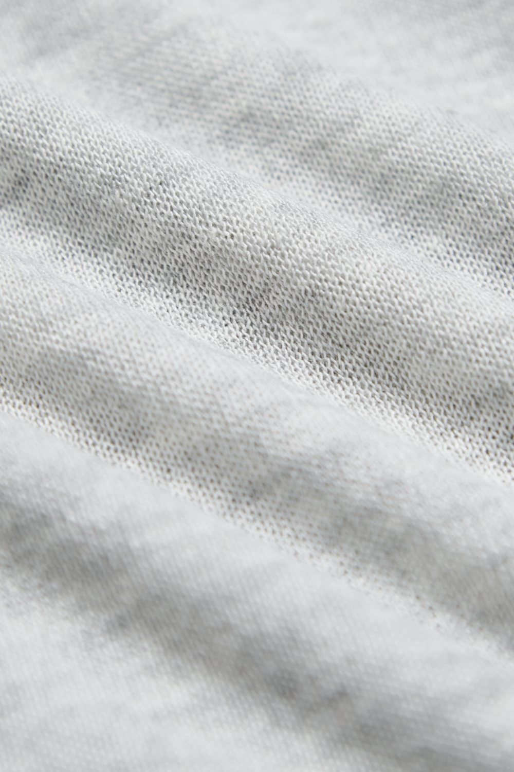 假兩件柔霧萊賽爾針織長袖上衣-灰