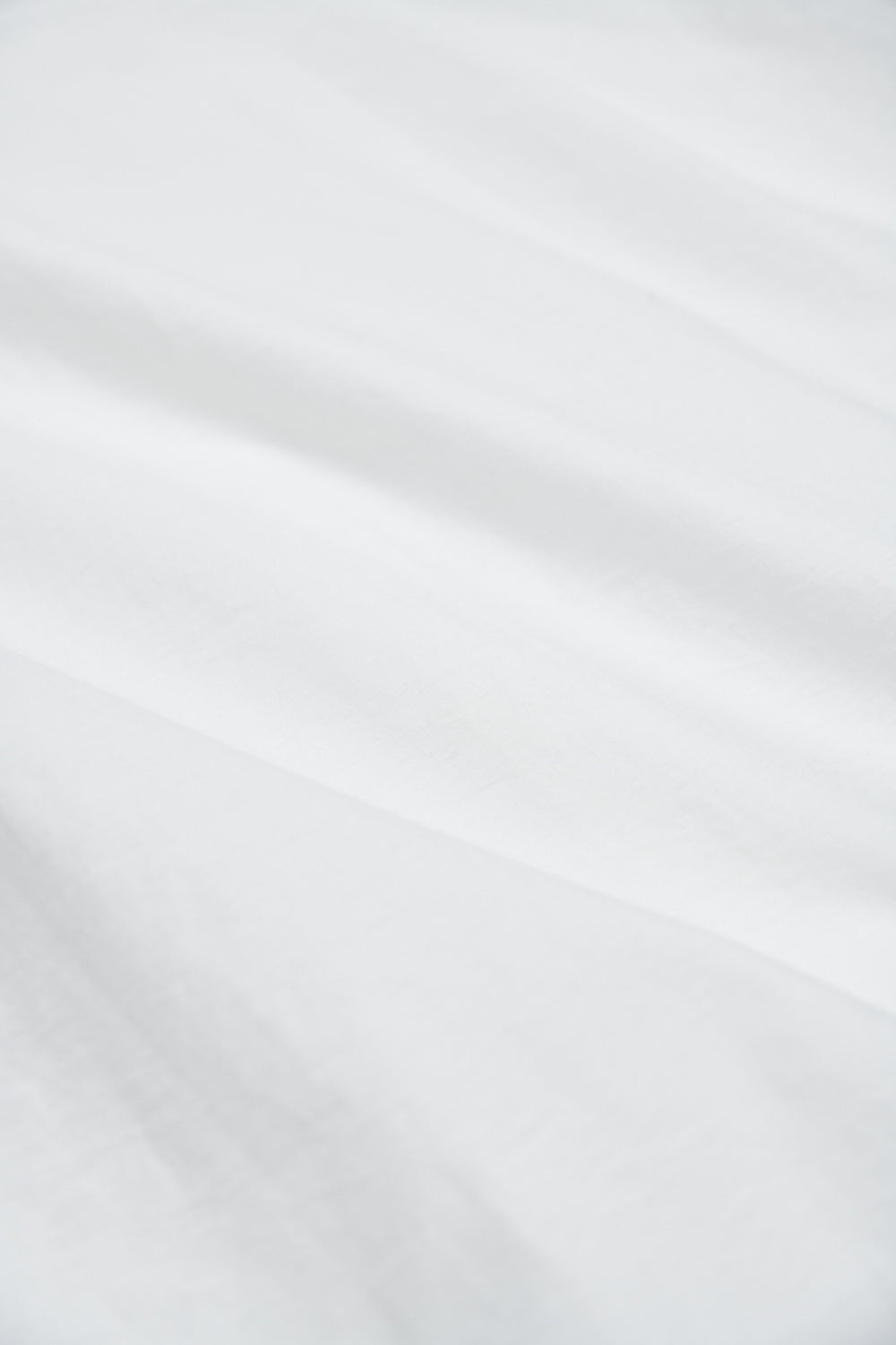 自然皺面感綁帶領長版無袖上衣-白