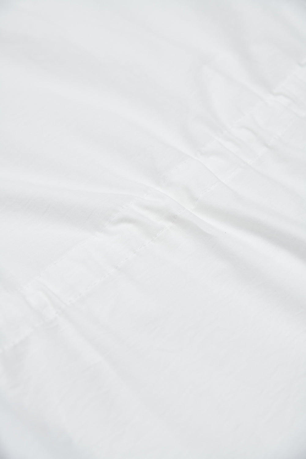 自然皺面感收腰小立領長版無袖上衣-白