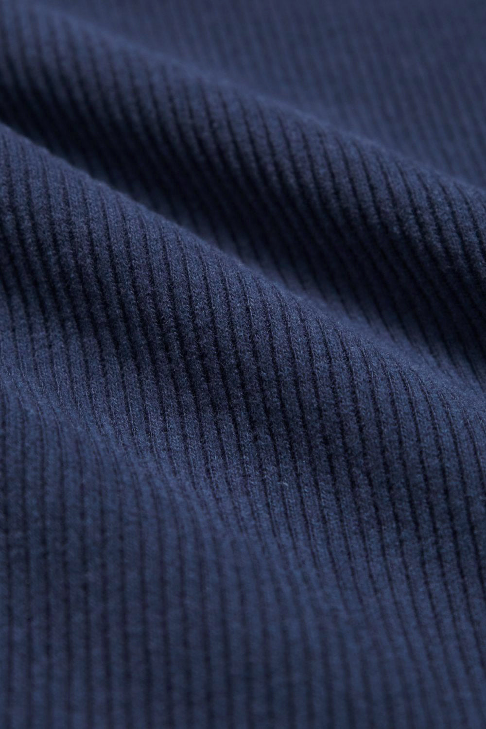 U領坑條工字背心-藍色