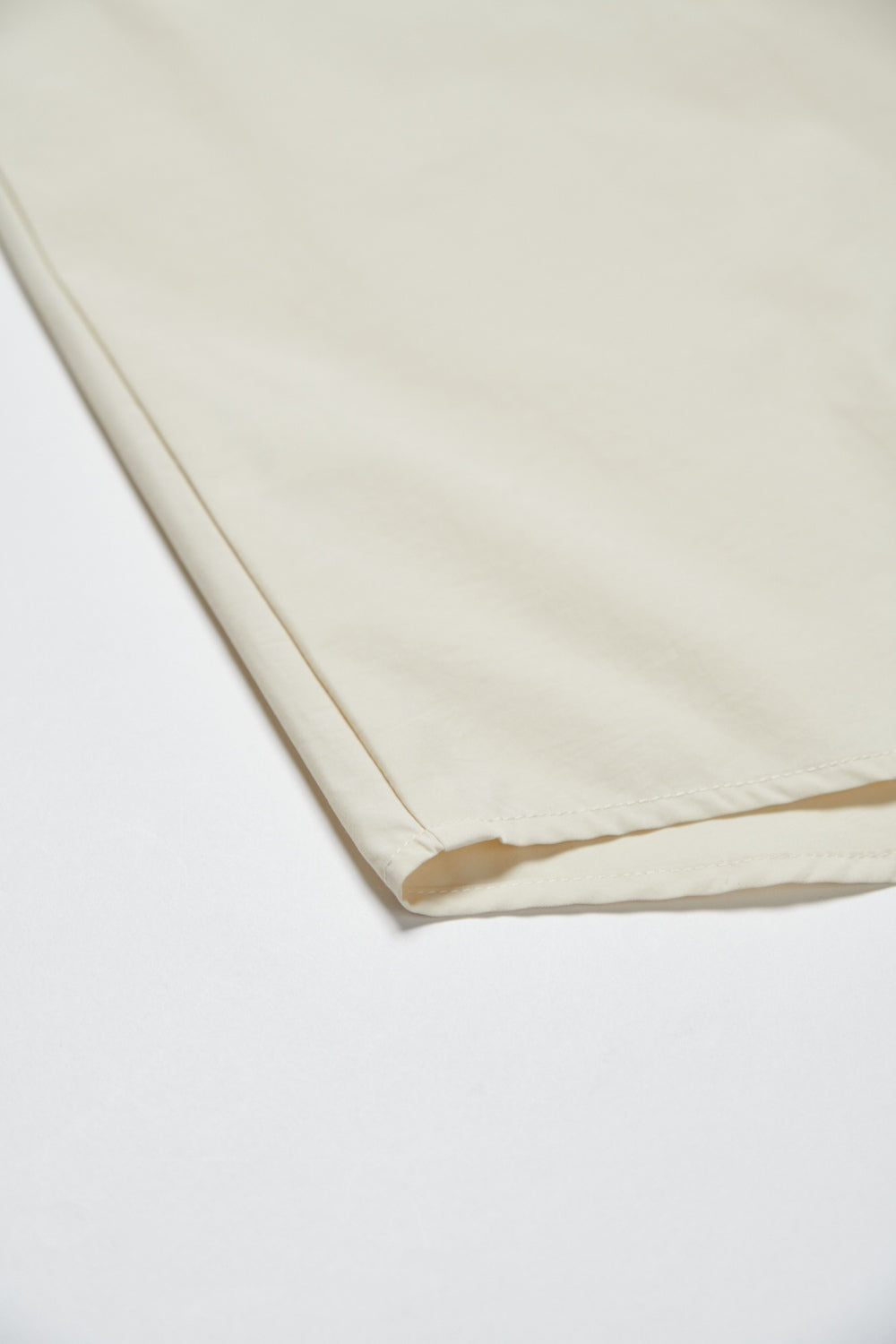 自然紋理面料垂墜領上衣-綠色