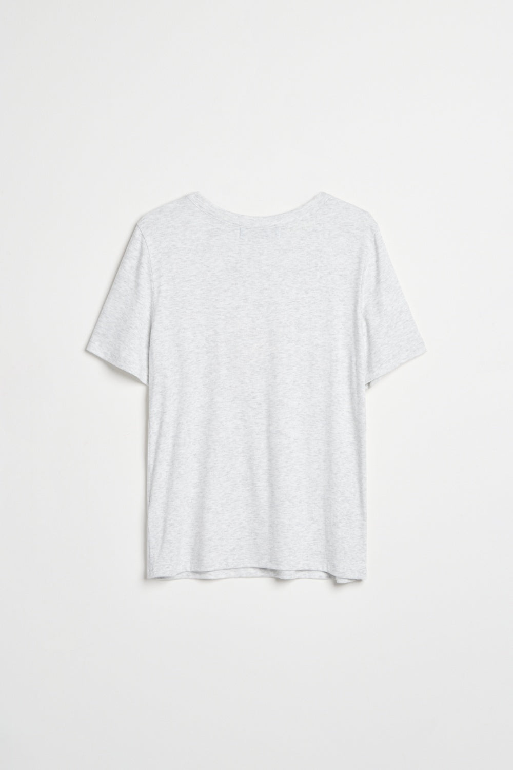 Q彈親膚開釦上衣-灰