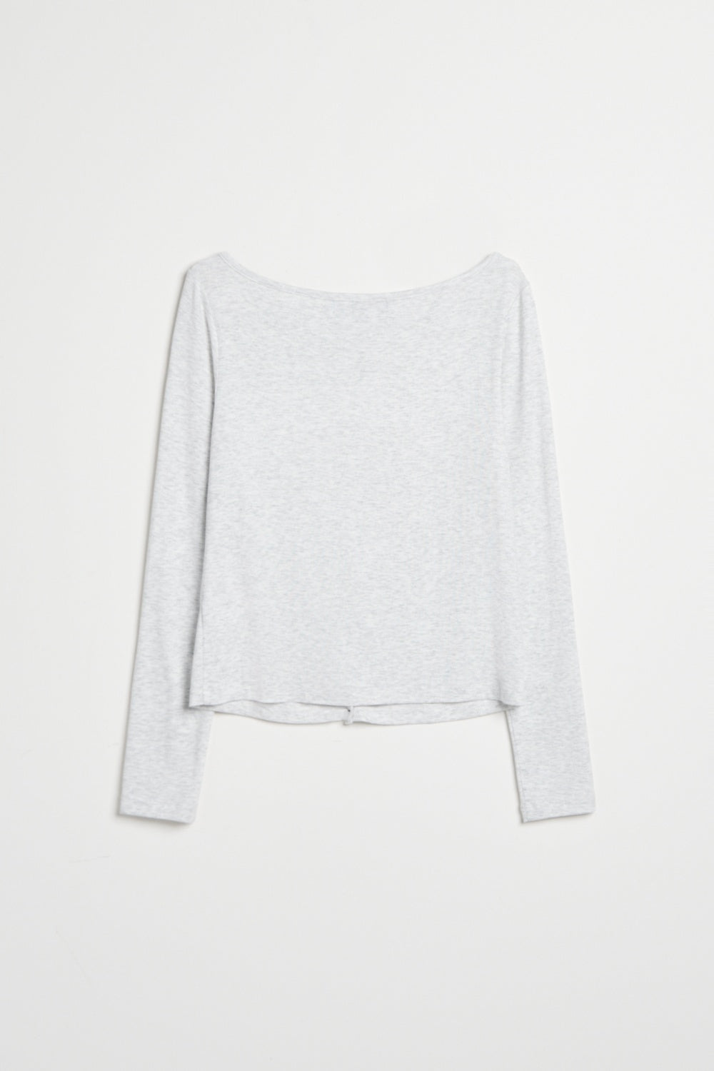 Q彈親膚前後兩穿式合身上衣-灰