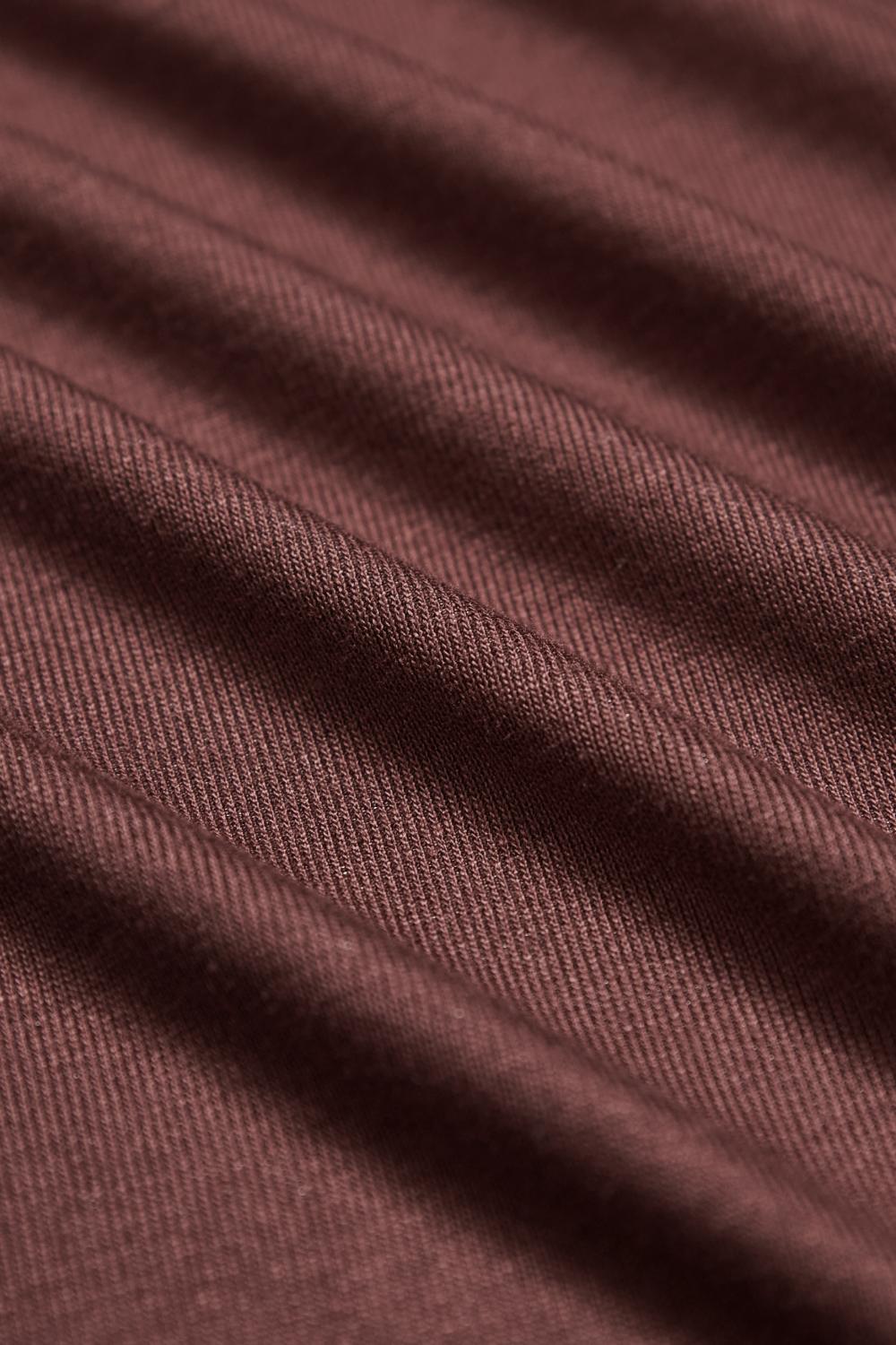 Q彈親膚開釦上衣-咖