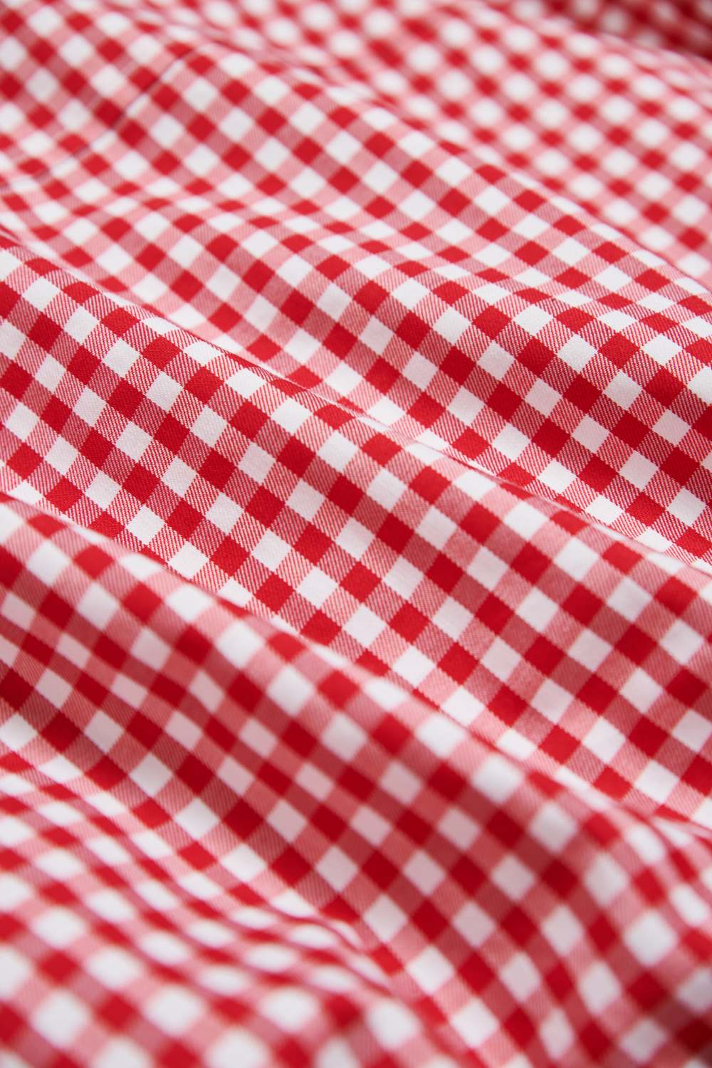 格紋短版雙面穿外套-紅色