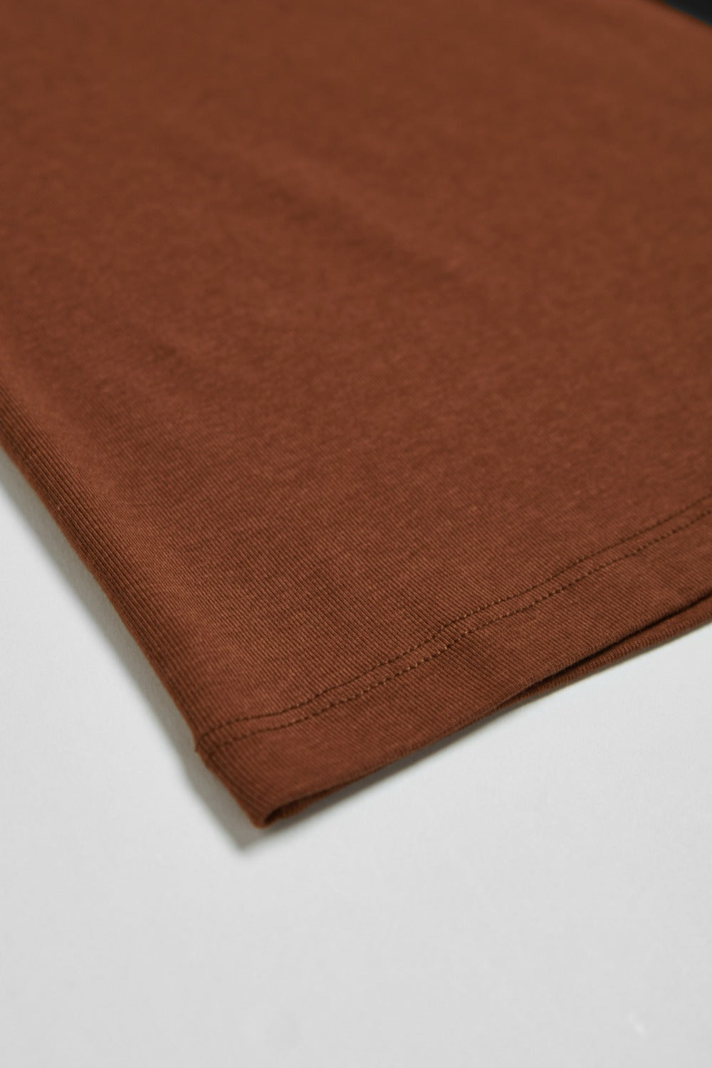 休閒素面削肩坦克背心-咖