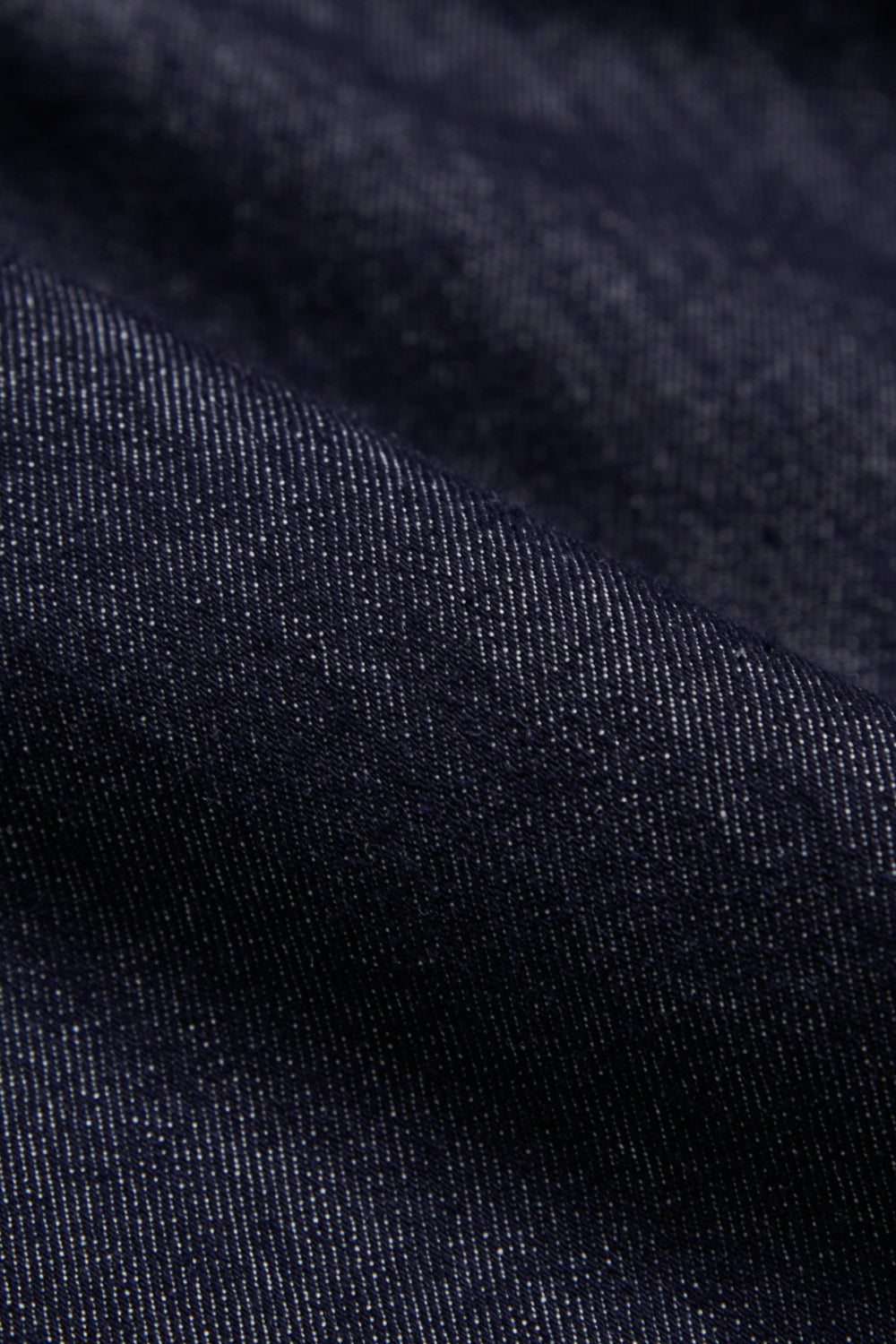 水洗花紗後鬆緊丹寧直筒褲-藍色