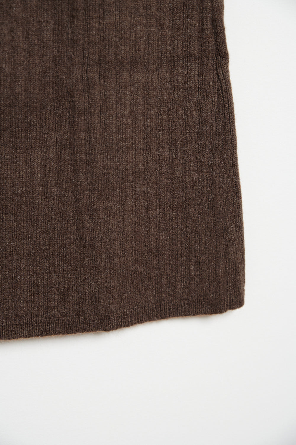 【現折200】針織翻領開襟毛衣＋直條織紋長裙