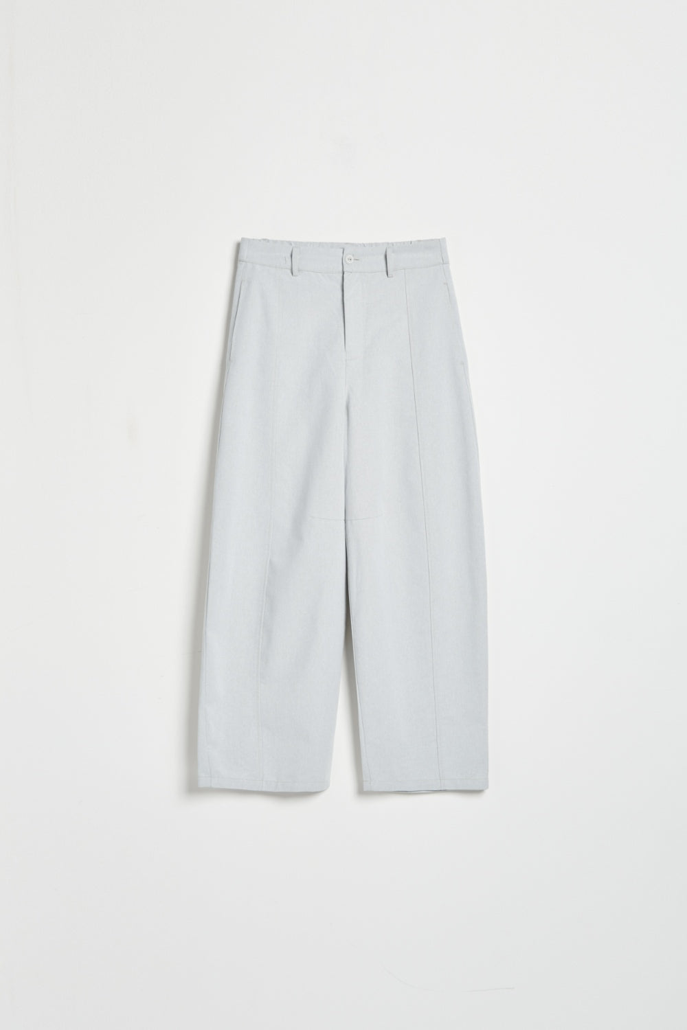 水洗彎刀工裝褲-灰