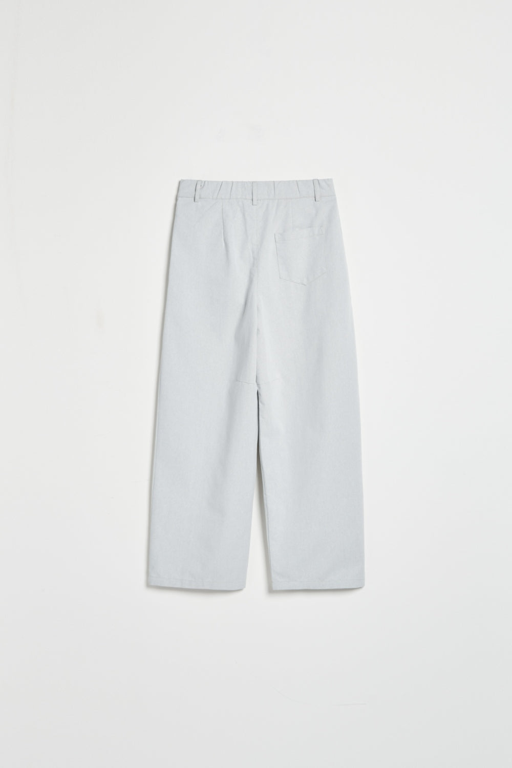 水洗彎刀工裝褲-灰