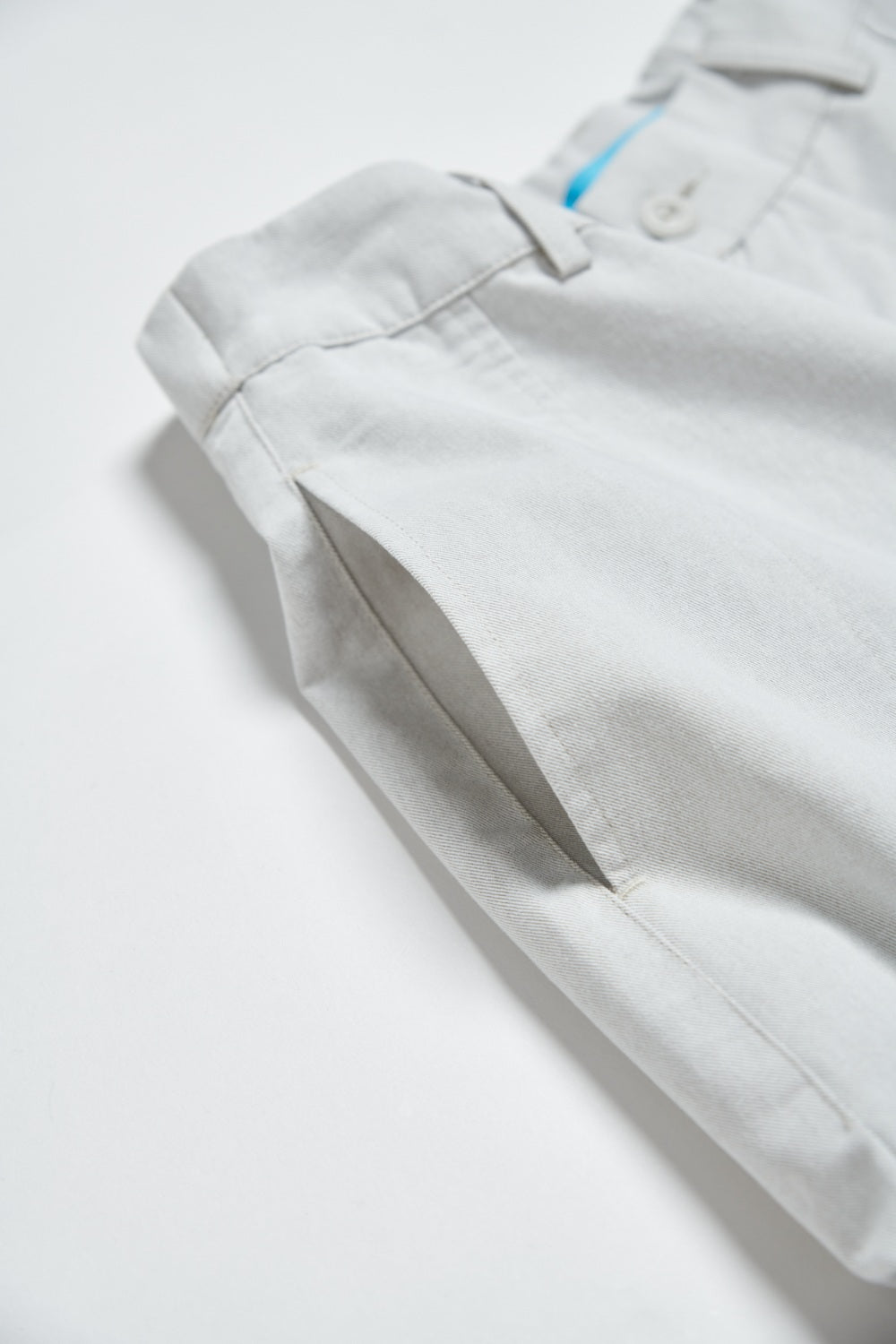 水洗彎刀工裝褲-灰