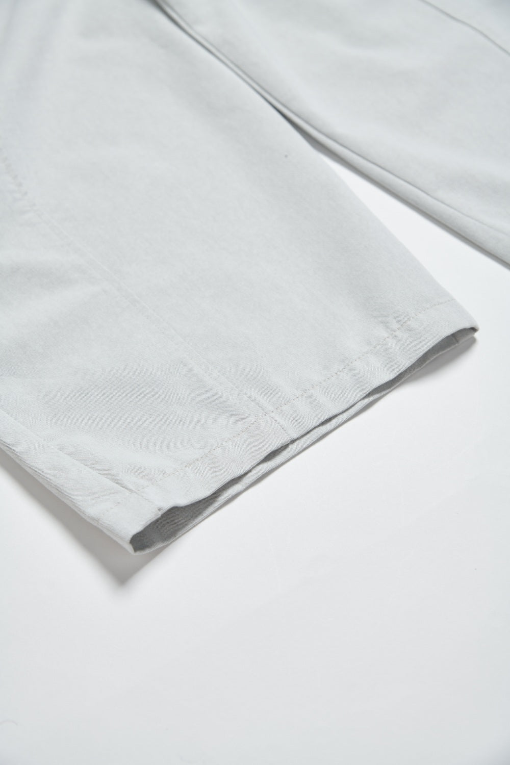 水洗彎刀工裝褲-灰