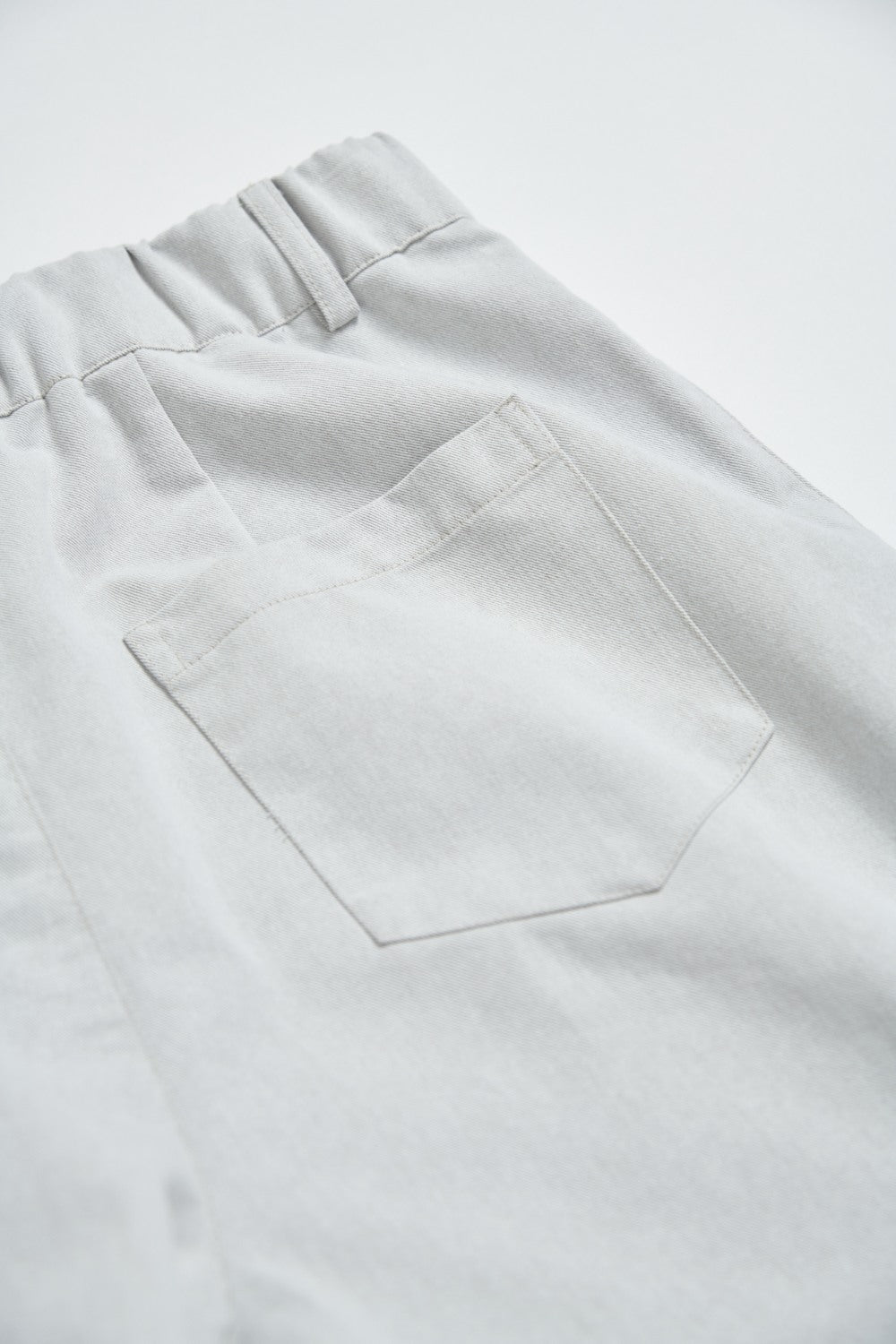 水洗彎刀工裝褲-灰