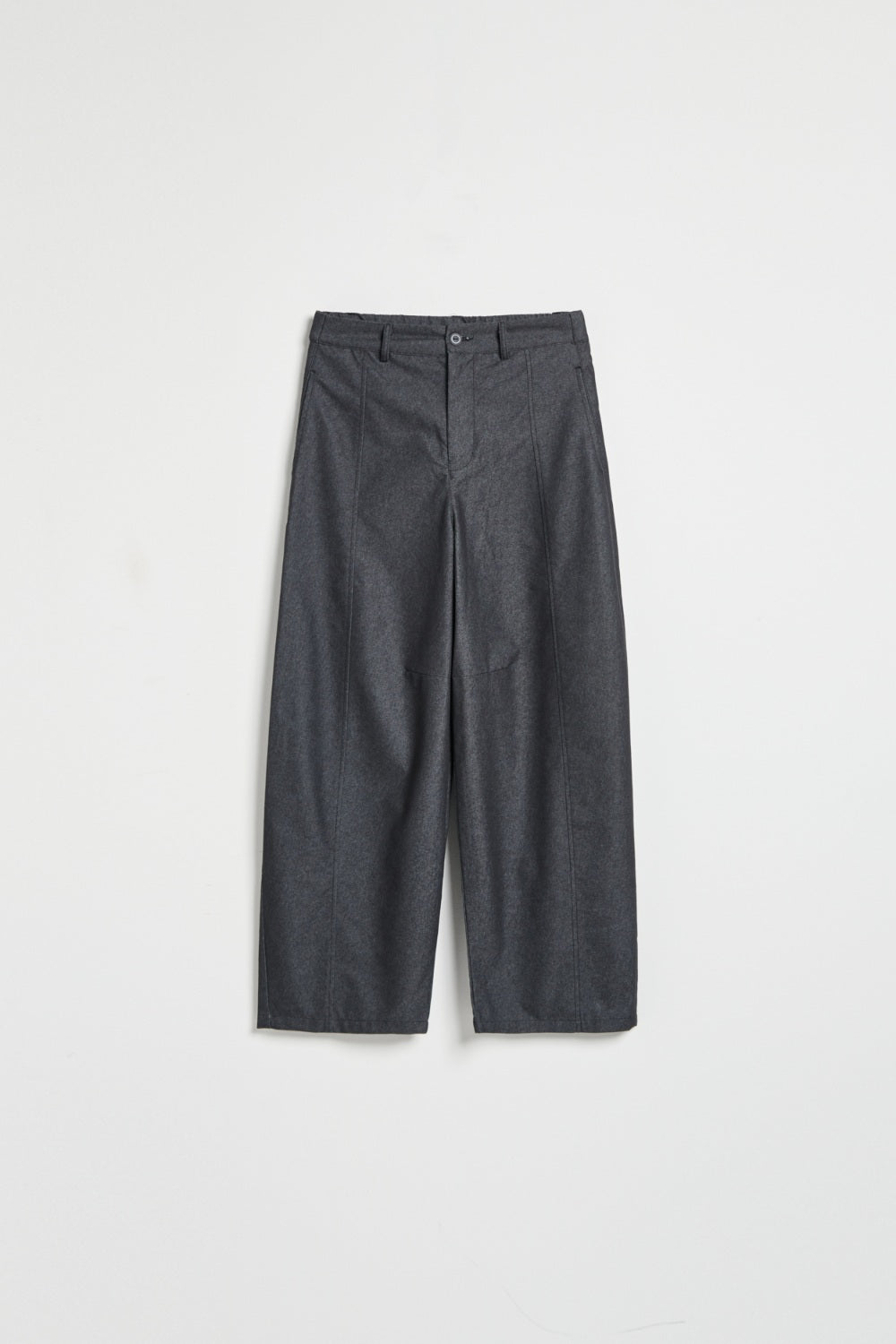 水洗彎刀工裝褲-深灰