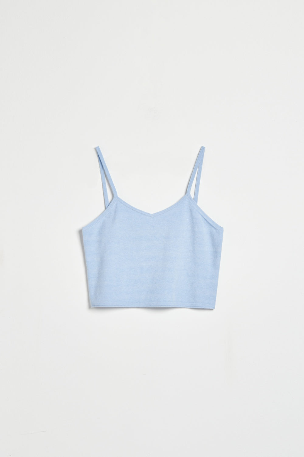 圓領背心針織毛衣兩件組-藍色