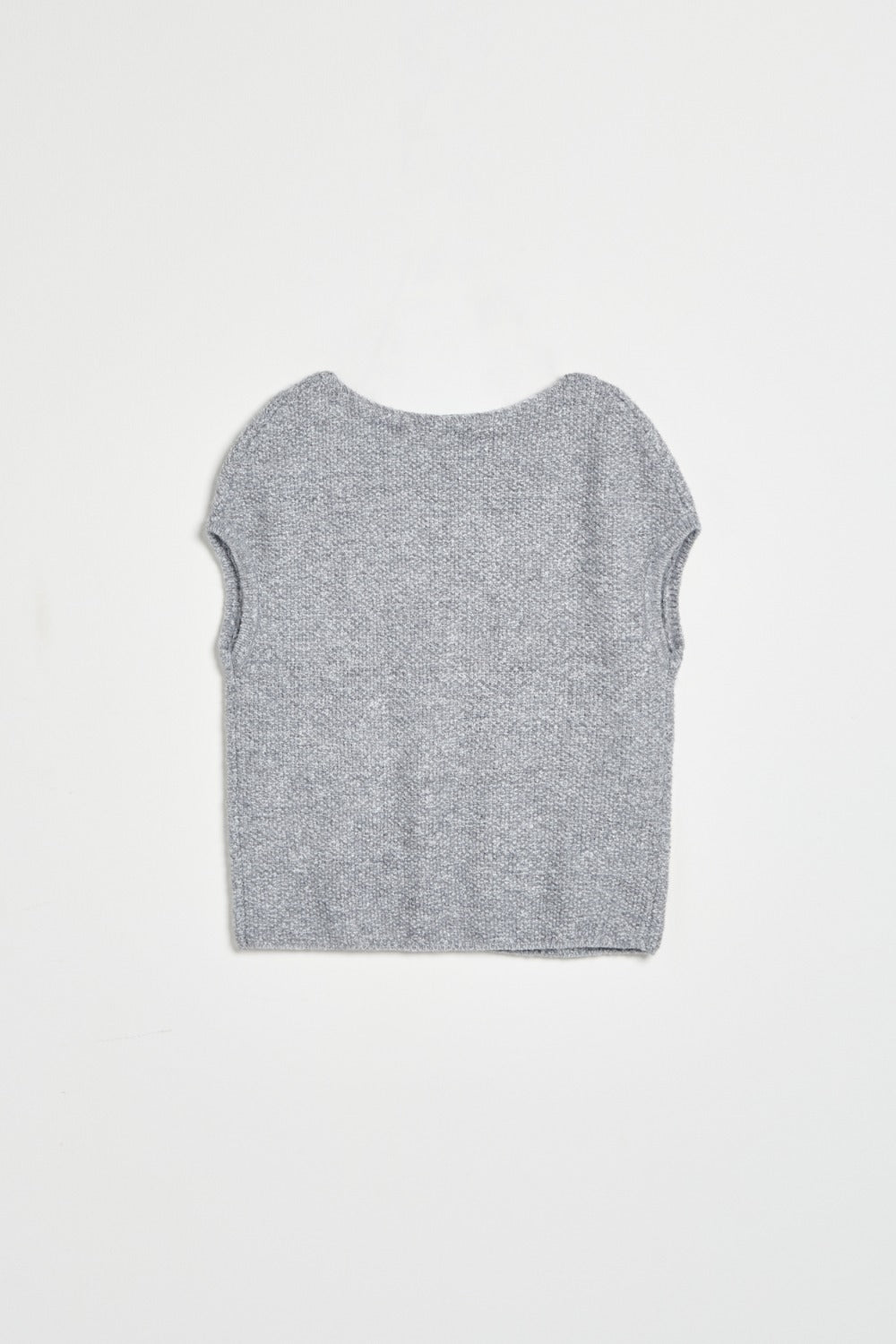 花紗背心長裙套裝兩件組-灰