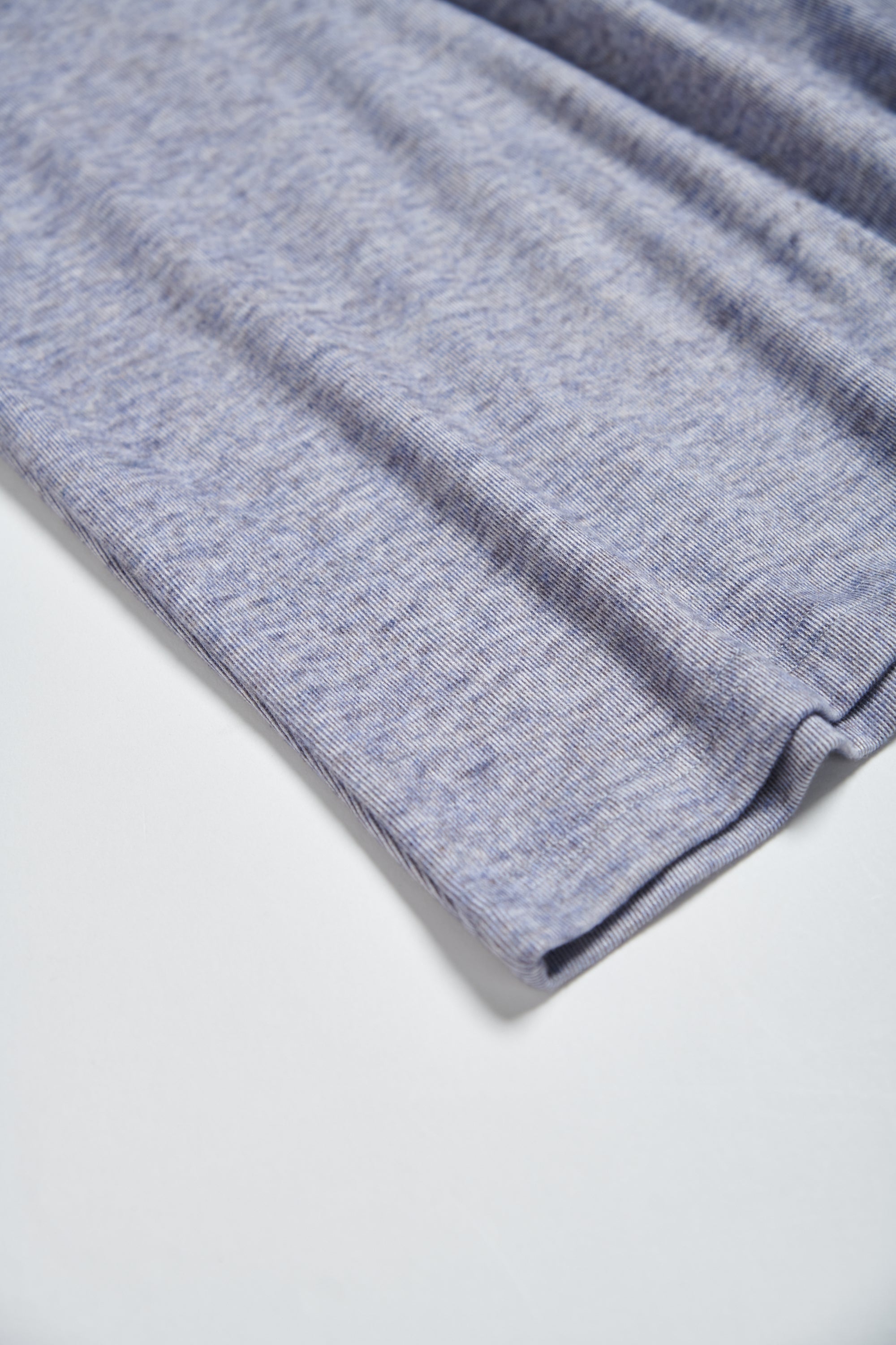 絨感圓領收腰長洋-藍色