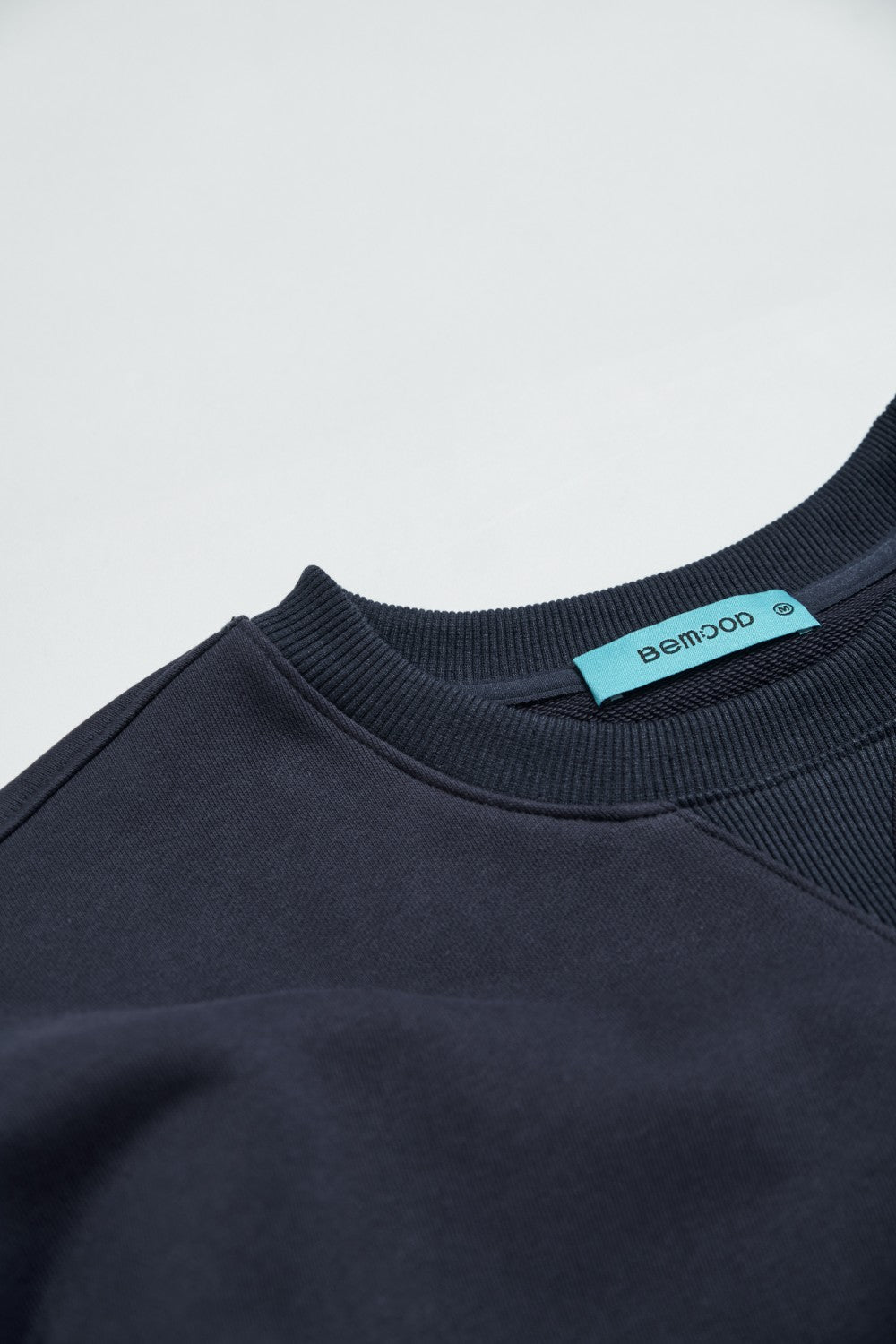 造型口袋短版上衣-藍